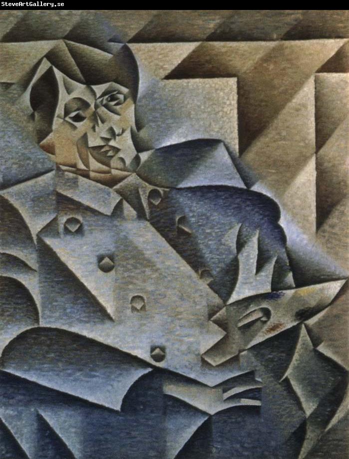 Juan Gris portait of pablo picasso